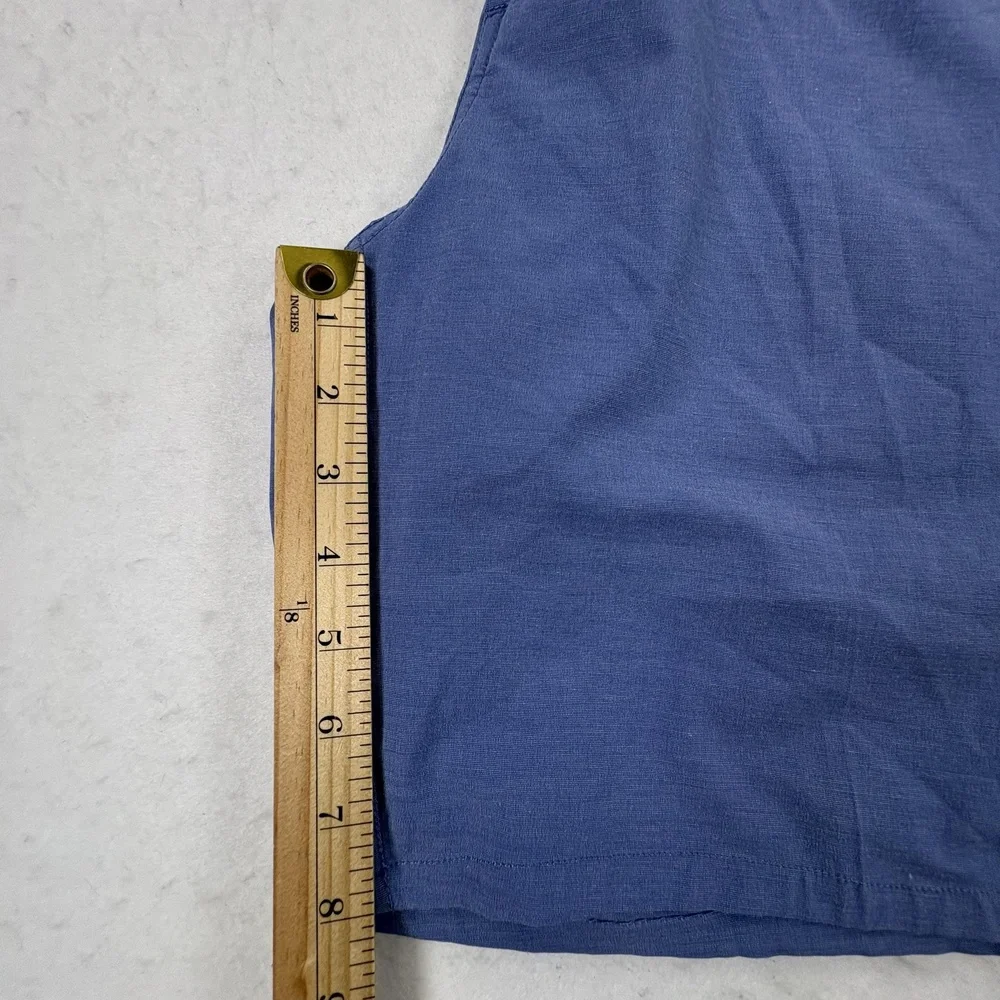 Johnnie-O Chino Shorts Mens 36 Blue Calcutta 8” Inseam Stretch Casual Golf